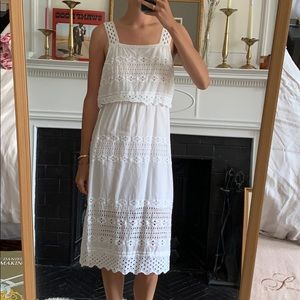 Beautiful lace J. crew sun dress